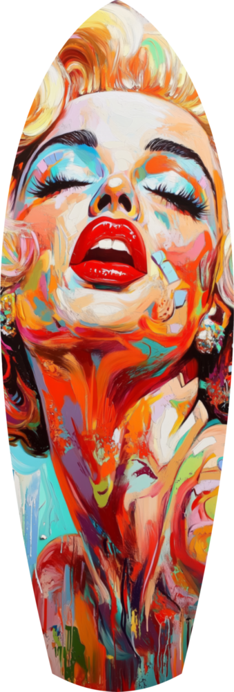 Marilyn Monroe Vintage Dreams Glass Wall Art