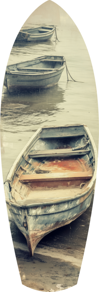 Drift of Solitude Glass Wall Art