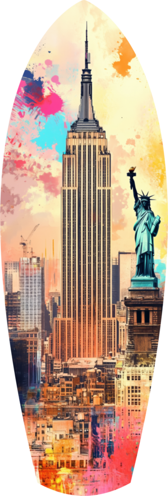 Empire City Glass Wall Art