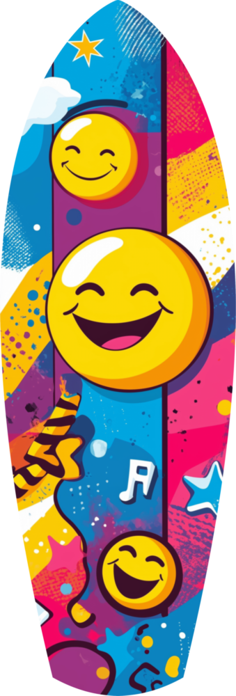 Smiley Glass Wall Art