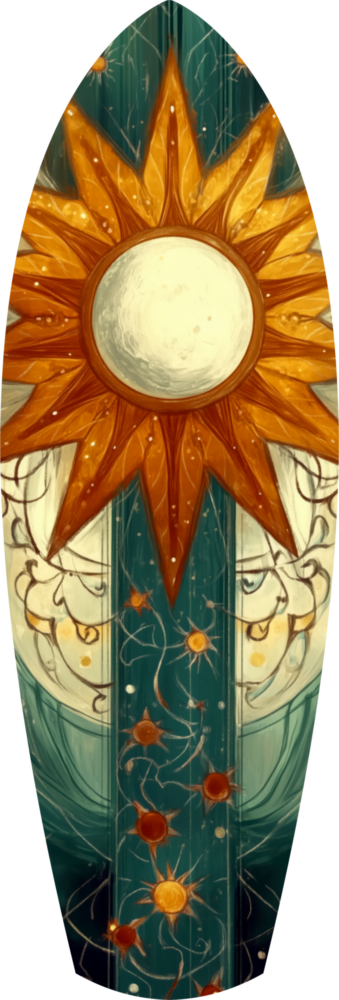 Radiant Horizon Glass Wall Art