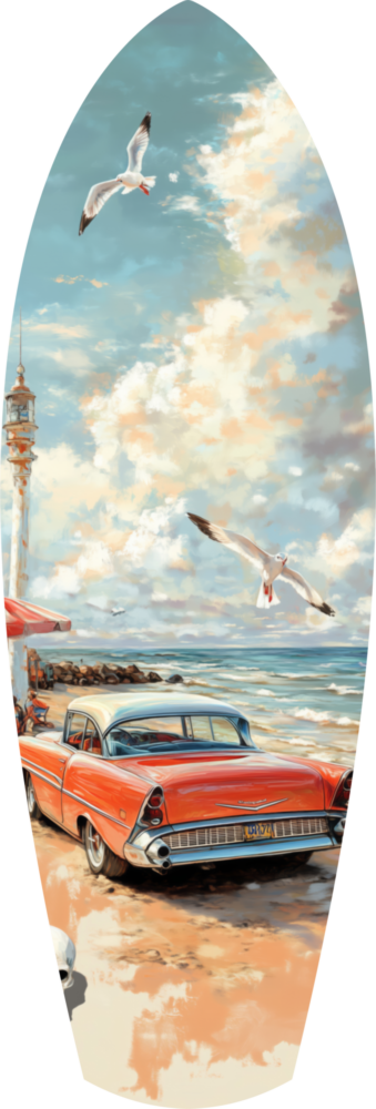 Timeless by the Sea Glass Wall Art