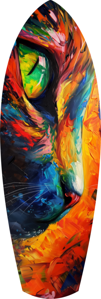 Cat Dream Glass Wall Art