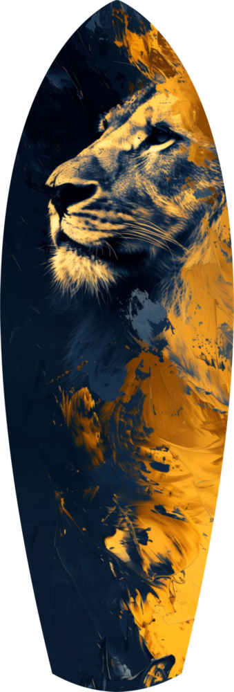 Lion Pride V1 Glass Wall Art