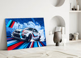 BMW M2 Dance of Speed Glass Wall Art || Designer Collection
