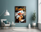Scrooge: Forbes Billionaire Glass Wall Art || Designer Collection