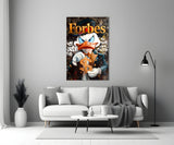 Scrooge: Forbes Billionaire Glass Wall Art || Designer Collection