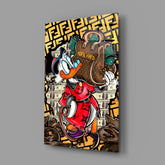 Unpretentious Luxury and Labor Glass Wall Art || Designer Collection