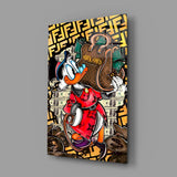 Unpretentious Luxury and Labor Glass Wall Art || Designer Collection