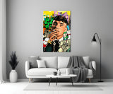 Tommy Shelby Money and Power Glass Wall Art || Designer Collection