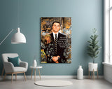 The Wolf of Wall Street Glass Wall Art || Designer Collection