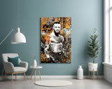 Conor McGregor Riches and Glory Glass Wall Art || Designer Collection