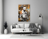 Conor McGregor Riches and Glory Glass Wall Art || Designer Collection