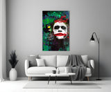 Joker Why Are We So Serious? Glass Wall Art || Designer Collection