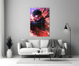 Obito: Rage of the Sharingan Glass Wall Art || Designer Collection