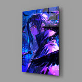 Itachi: Shadow of the Ravens Glass Wall Art || Designer Collection