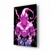 Pure Evil Kid Buu Glass Wall Art || Designer Collection