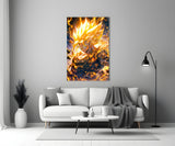 Super Saiyan Gohan Glass Wall Art || Designer Collection