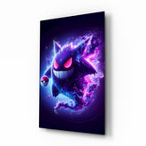 Evil Energy Glass Wall Art || Designer Collection