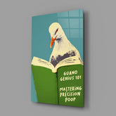 Seagull Science Glass Wall Art || Designer Collection