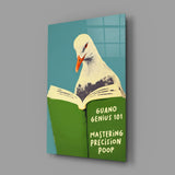 Seagull Science Glass Wall Art || Designer Collection