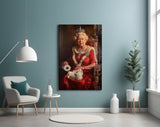 The Queen's Secret Glass Wall Art || Designer Collection
