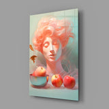 Apple Elegance Glass Wall Art || Designer Collection