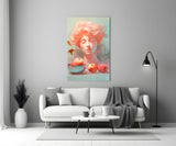 Apple Elegance Glass Wall Art || Designer Collection