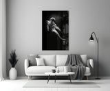 Loneliness in Space Glass Wall Art || Designer Collection