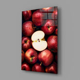 Queen of Apples Glass Wall Art || Designer Collection