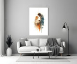 Holy Family Glass Wall Art || Designer Collection