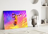 Kobe Bryant: Flight of Colors Glass Wall Art || Designer Collection