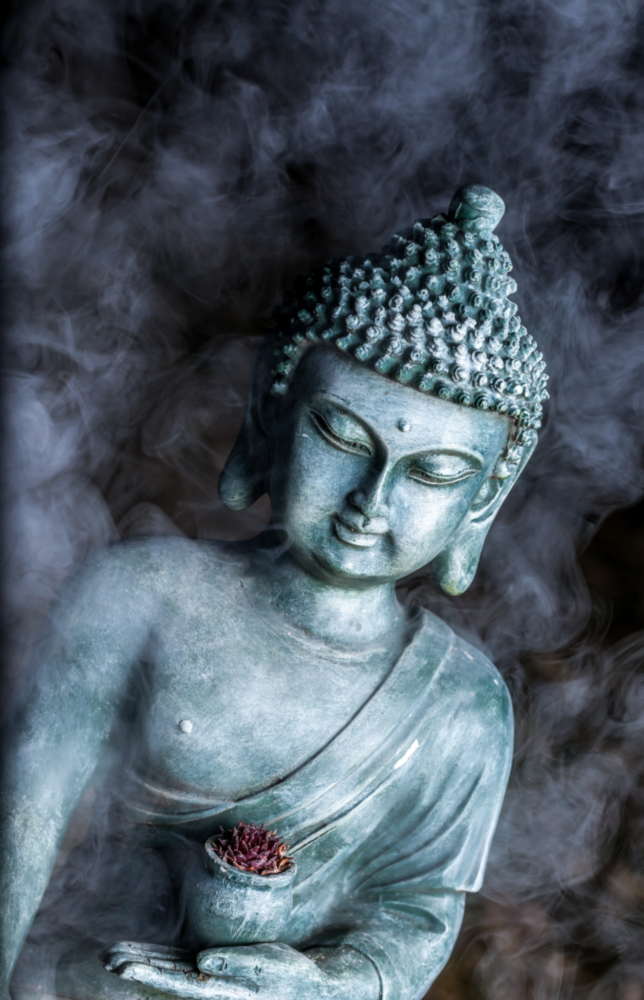 Buddha Glass Wall Art