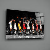 Nba All-Star Glass Wall Art