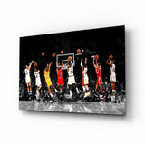Nba All-Star Glass Wall Art