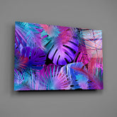 Tropical Vibe Glass Wall Art