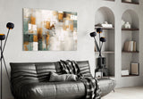 Elegant Abstract Glass Wall Art