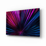 Radiant Burst Glass Wall Art