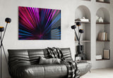 Radiant Burst Glass Wall Art