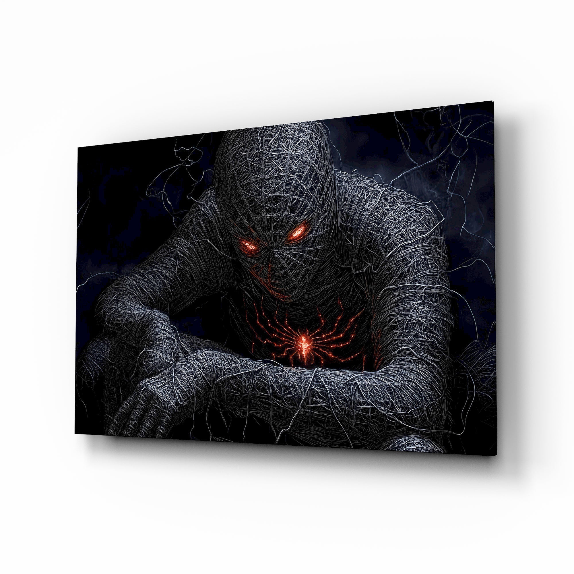 Twisted Vines Demon Glass Wall Art