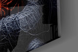 Twisted Vines Demon Glass Wall Art