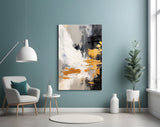 Elevate Your Space with Modern Abstract Glass Wall Art
