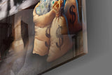 Marvel Heroes Dining Glass Wall Art