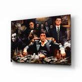 Scarface: The Ultimate Power Glass Wall Art