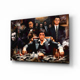 Scarface: The Ultimate Power Glass Wall Art