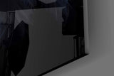Eagle's Fiery Gaze Glass Wall Art