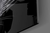 Elegant Black Panther Glass Wall Art