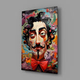 Ethereal Dreamscape Portrait Glass Wall Art