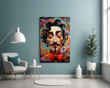Ethereal Dreamscape Portrait Glass Wall Art