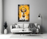 Innocence Glass Wall Art.